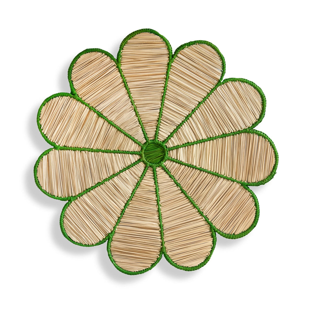 Green Flower Placemat